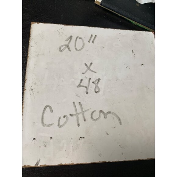 Red Floral Cotton Fabric 20" x 48" Sewing Quilting Craft Projects - Picture 4 of 4